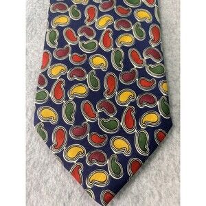 Boss Hugo‎ Boss Tie Paisley Geometric L:58” W:4” Colorful